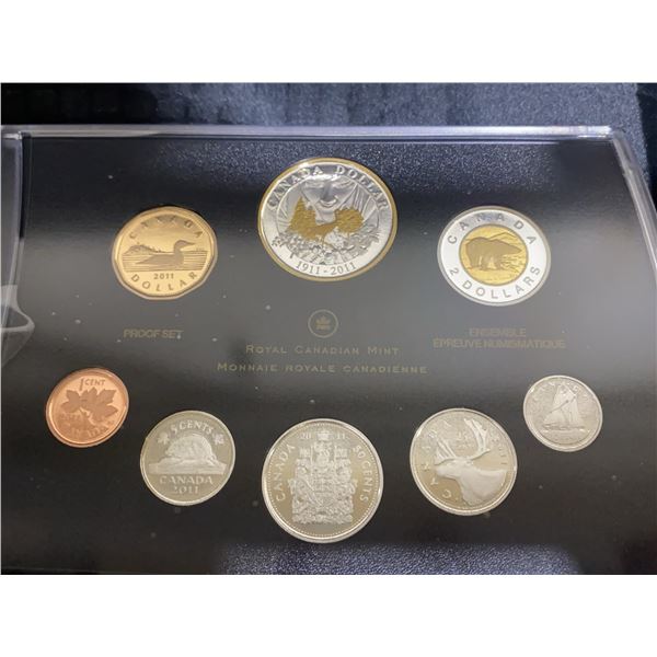 2011 Royal Canadian Mint Proof Set with Special $1 Coin