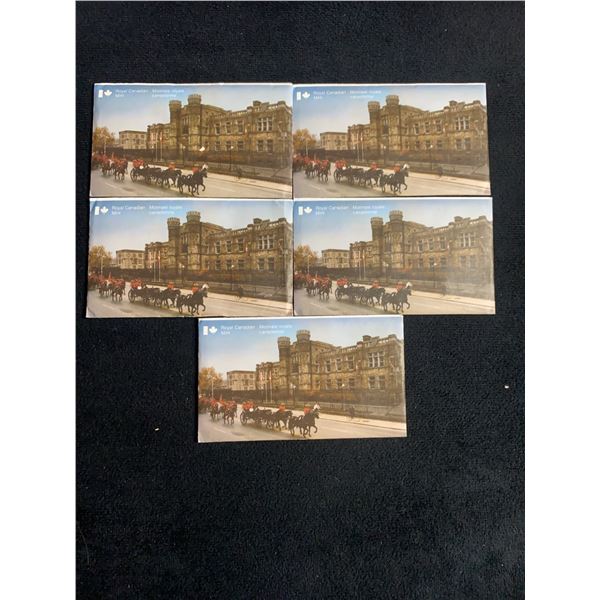 1978 Canada Mint Uncirculated Coin Sets – 5 Sets
