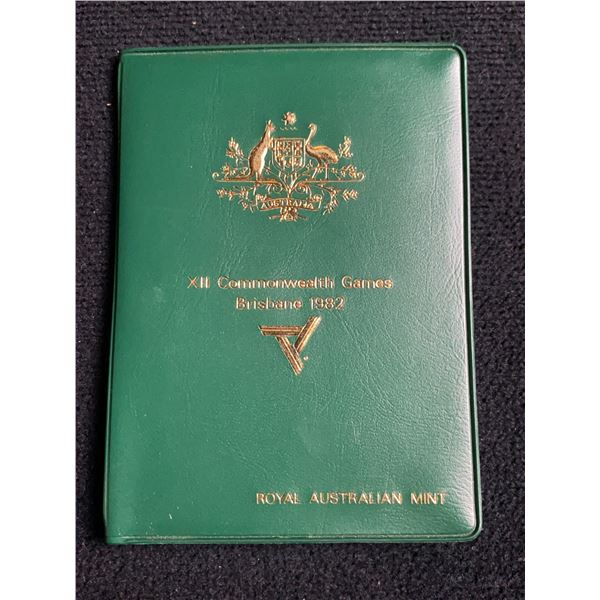 1982 Royal Australian Mint Commonwealth Games Coin Set