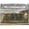 Image 4 : 1937 Bank of Canada $1, $10, $20, $50 Banknote Set (4 Notes)