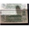 Image 7 : 3 Consecutive 1973 Bank of Canada $1 Notes, Serial Numbers BAK3383926-27