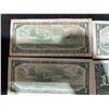 Image 5 : 5 Canadian One Dollar Notes, 1954-1967 Series