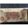 Image 2 : Bank of England Ten Shillings Note Queen Elizabeth II 63A 552891