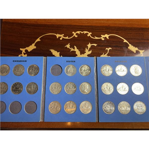 Whitman Book of Canadian Silver Dollar Coins Assortment