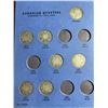 Image 2 : Whitman Album of Canadian Quarters 1911-1952 Partial Set