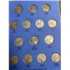 Image 4 : Whitman Album of Canadian Quarters 1911-1952 Partial Set