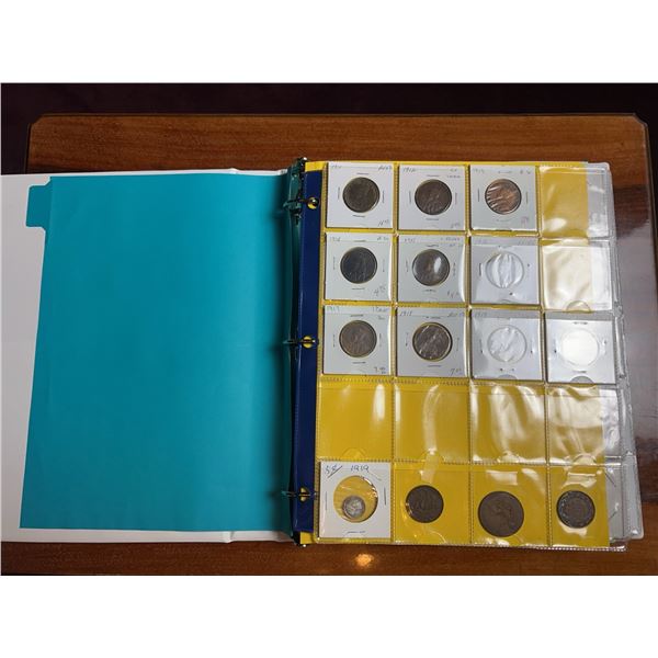 Canadian Coin Collection Album: Cents and Nickels 1912–2019