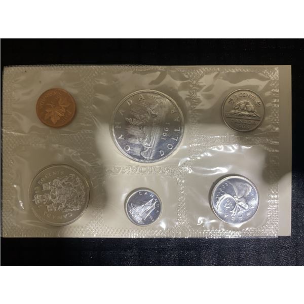 1963 Canada Uncirculated Coin Set in Original Packaging
