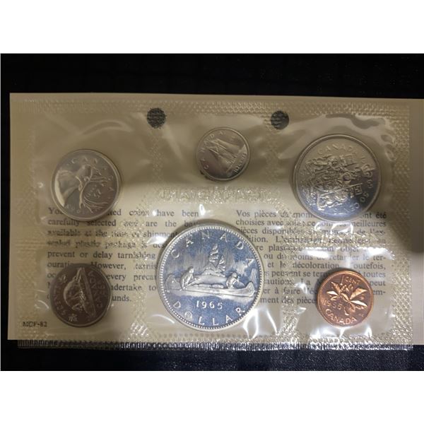 1965 Royal Canadian Mint Uncirculated Coin Set