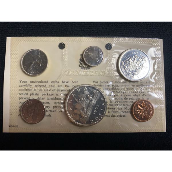 1965 Canada Proof-Like Coin Set in Original Sealed Packaging