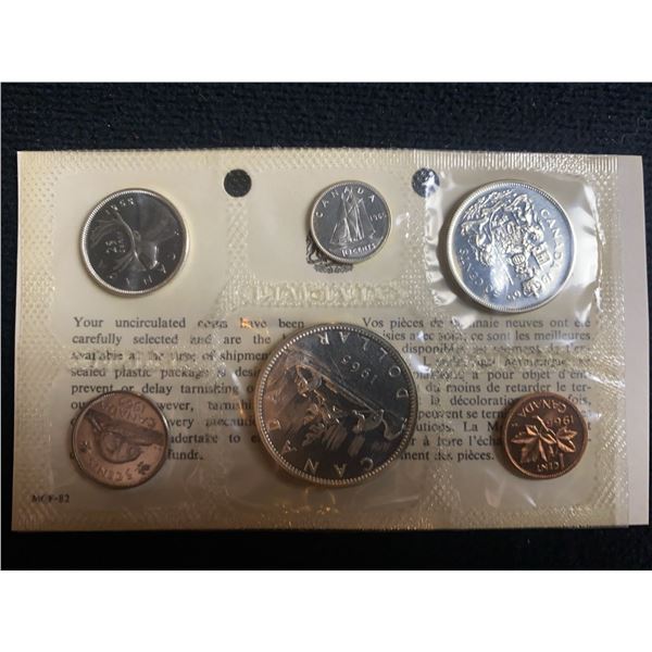 1965 Canada Uncirculated Coin Set in Original Packaging
