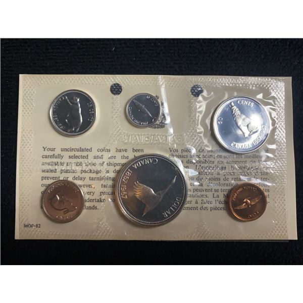 1967 Centennial Canada Uncirculated Coin Set in Sealed Pack
