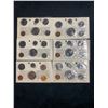 Image 1 : Six Uncirculated Canadian Proof-Like Mint Sets 1957-1970