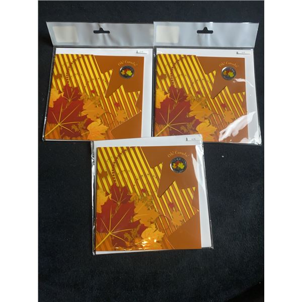 2010 Canada 25-Cent Oh! Canada Coloured Coin Set (3)