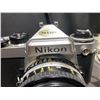 Image 11 : Nikon FE 35mm Film Camera with Lenses and Accessories
