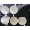 Image 20 : Royal Albert Bone China "Petit Point" Pattern England 51-Piece Set