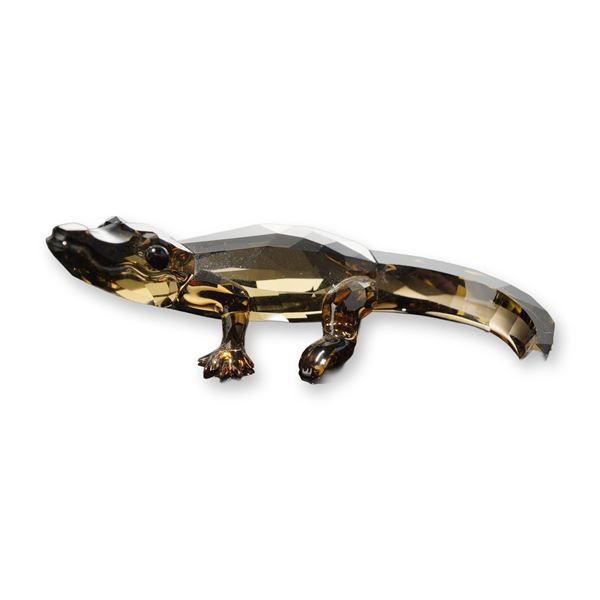Swarovski Crystal Baby Crocodile Figurine