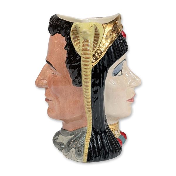 Royal Doulton Double-Face Character Jug, Antony and Cleopatra  D6728