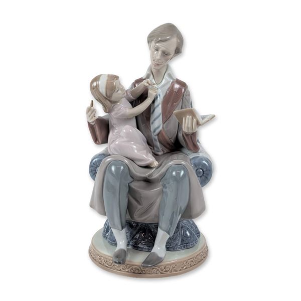 Lladro Porcelain Figurine, Daddy's Girl 1005584
