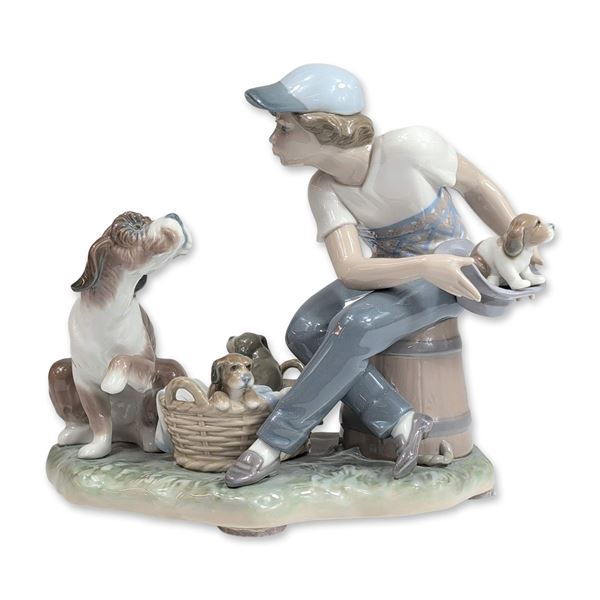 Lladro Porcelain Figurine, This One's Mine 1005376