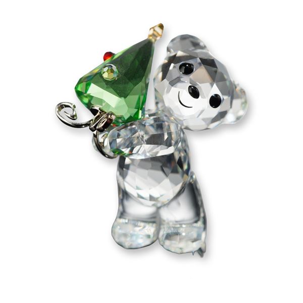 Swarovski Crystal 2011 Annual Edition Figurine, Christmas Kris Bear