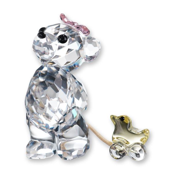 Swarovski Crystal Figurine, Kris Bear - It's a Girl