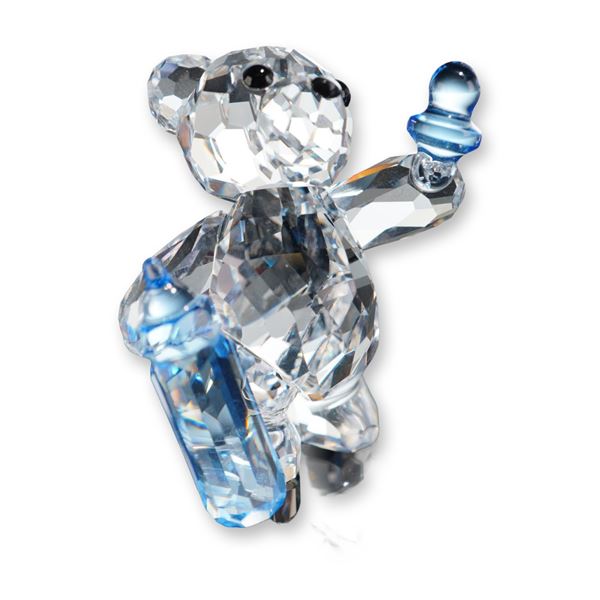 Swarovski Crystal Figurine, Kris Bear It's a Boy