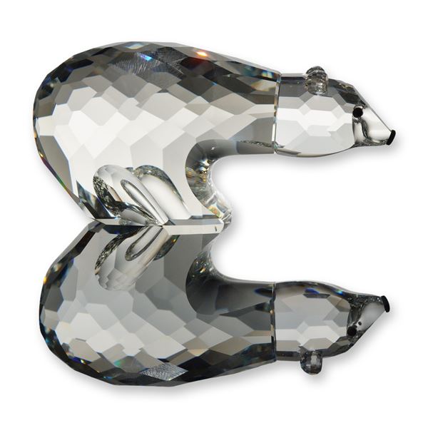 Swarovski Crystal Large Polar Bear Figurine