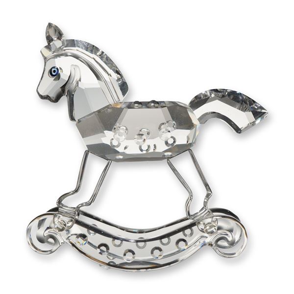 Swarovski Crystal Rocking Horse Figurine