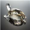 Image 2 : Swarovski Crystal Tortoise Figurine with Topaz Shell