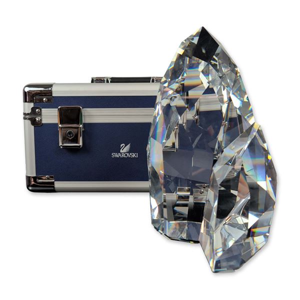 Swarovski Crystal by Mario Dilitz Sculpture, Iluliac Iceberg