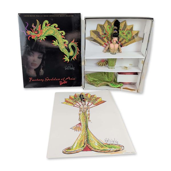 Bob Mackie Fantasy Goddess of Asia Barbie Doll
