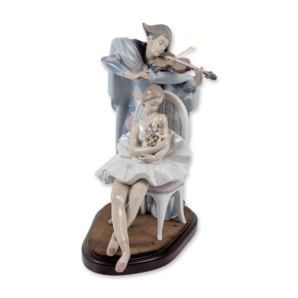 Lladro Jesters Serenade Porcelain Group 5932