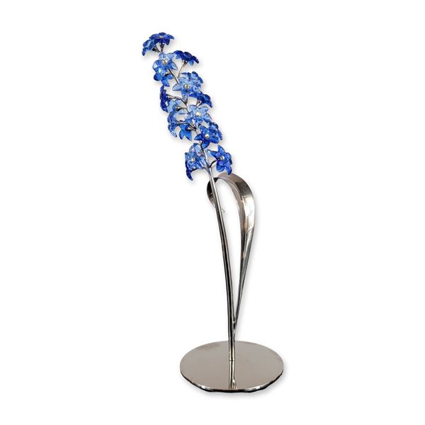 Swarovski Crystal Figurine Paradise Flower,  Dindori Sapphire
