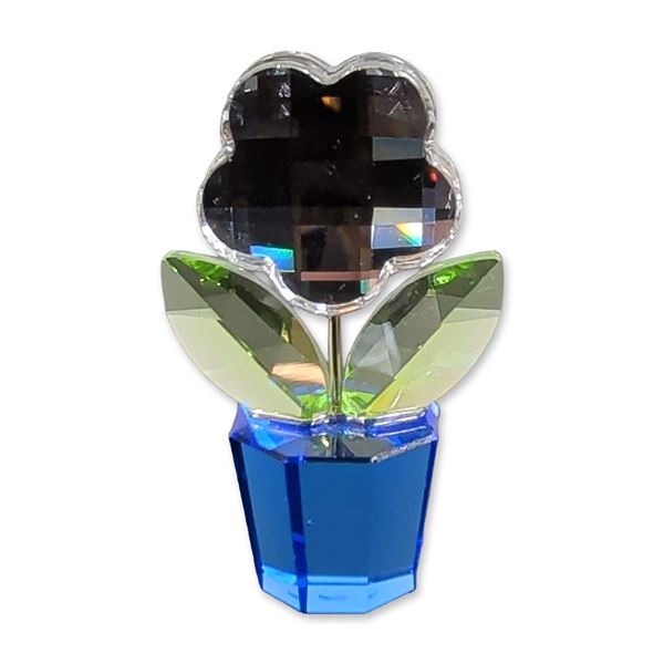 Swarovski Crystal Flower Figurine