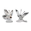 Image 1 : 2pc Swarovski Crystal Butterfly Figurines