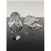 Image 3 : 2pc Swarovski Crystal Butterfly Figurines