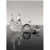 Image 3 : 3pc Swarovski Silver Crystal Insect Figurines