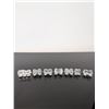 Image 4 : 8pc Swarovski Silver Crystal Miniature Train Collection & Display