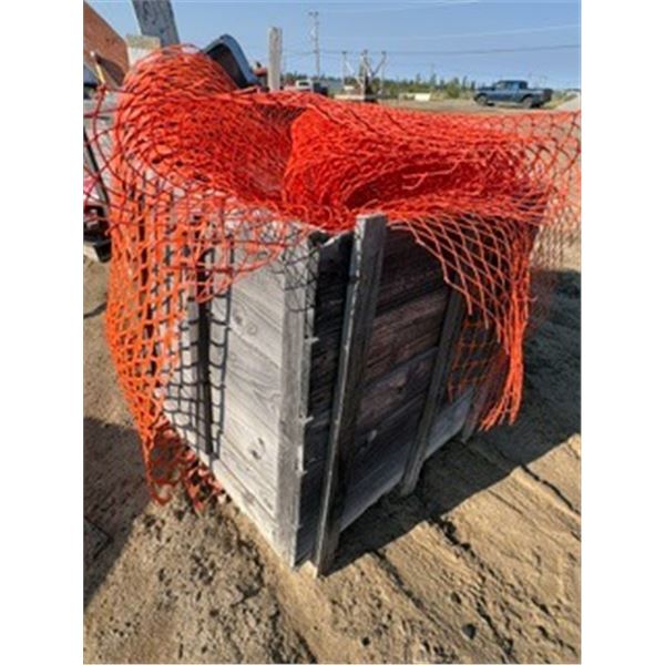 Box of Snow Fence
