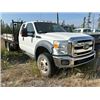 Image 1 : 2012 FORD F450 4X4 FLAT DECK TRUCK