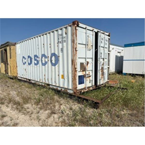 20 ft Seacan on skid