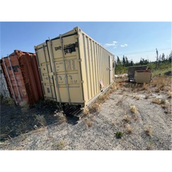20 ft Seacan on skid - power system included