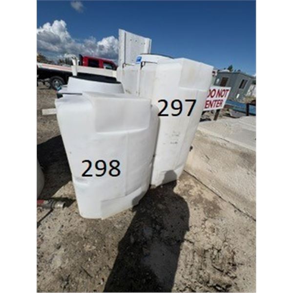 Plastic tank - no lid