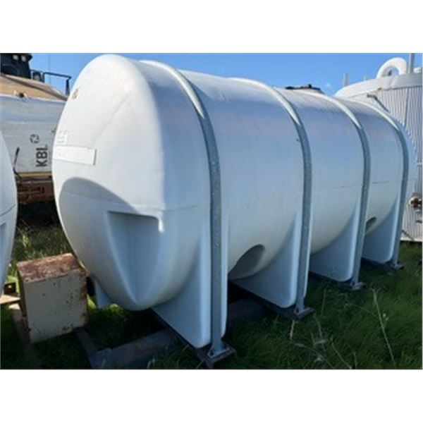 3000 L Wast oil tank on skid