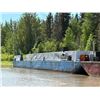Image 2 : Barge Unit ! - blue landing barge- located south of Fort Liard