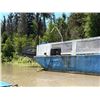 Image 3 : Barge Unit ! - blue landing barge- located south of Fort Liard
