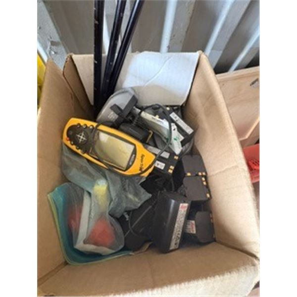 box of Surveyor equipment