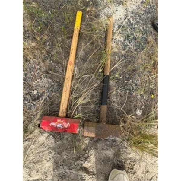Heavy sledge hammers