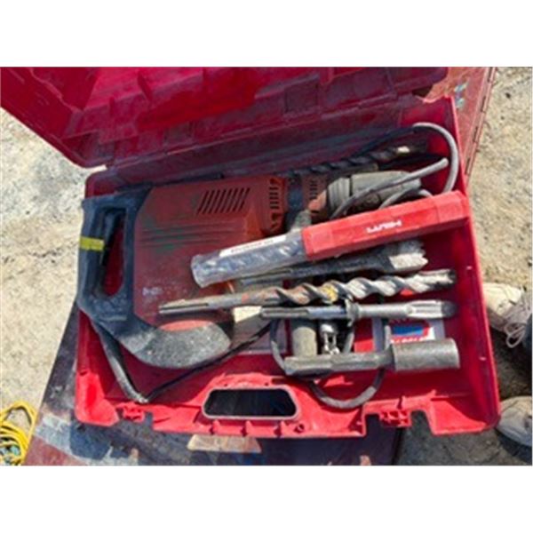 Hilti drill with bits